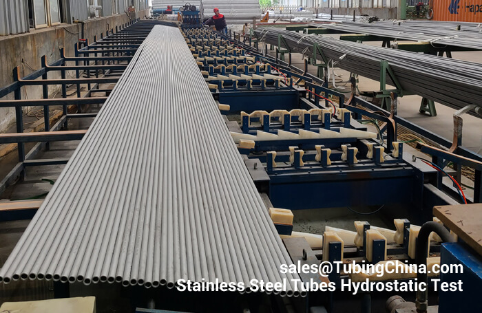 Stainless Steel Tube Hydraustatic Testing