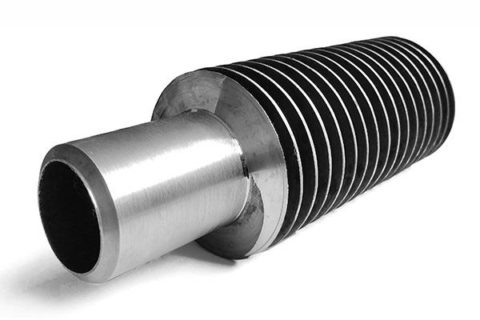 Integral Finned Tubes Extruded Aluminum Finned Tubes