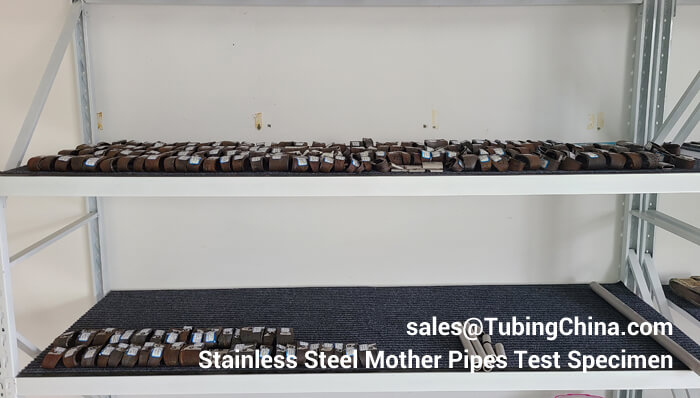 Stainless Steel Mother Pipes Test Specimen